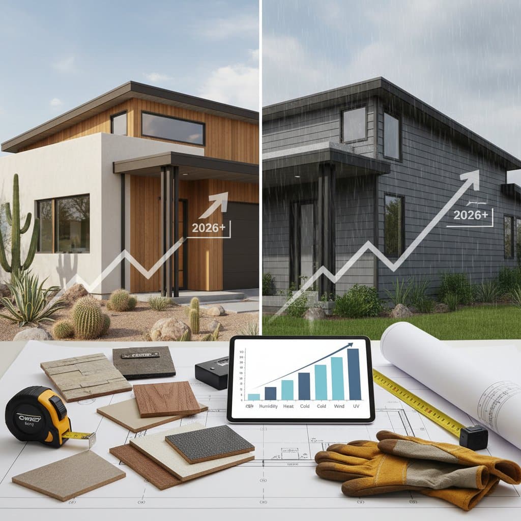 Featured image for Matching Siding Materials to Your Climate Zone for Maximum ROI
