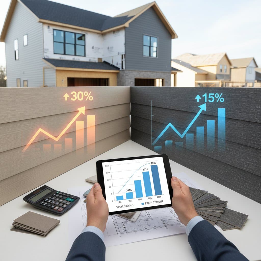 Featured image for Tariffs Push Vinyl Siding Costs Up 30 Percent in 2026