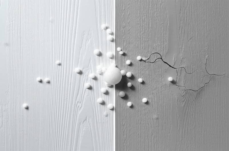 Image for Fiber Cement Crushes Vinyl in Hail Resistance