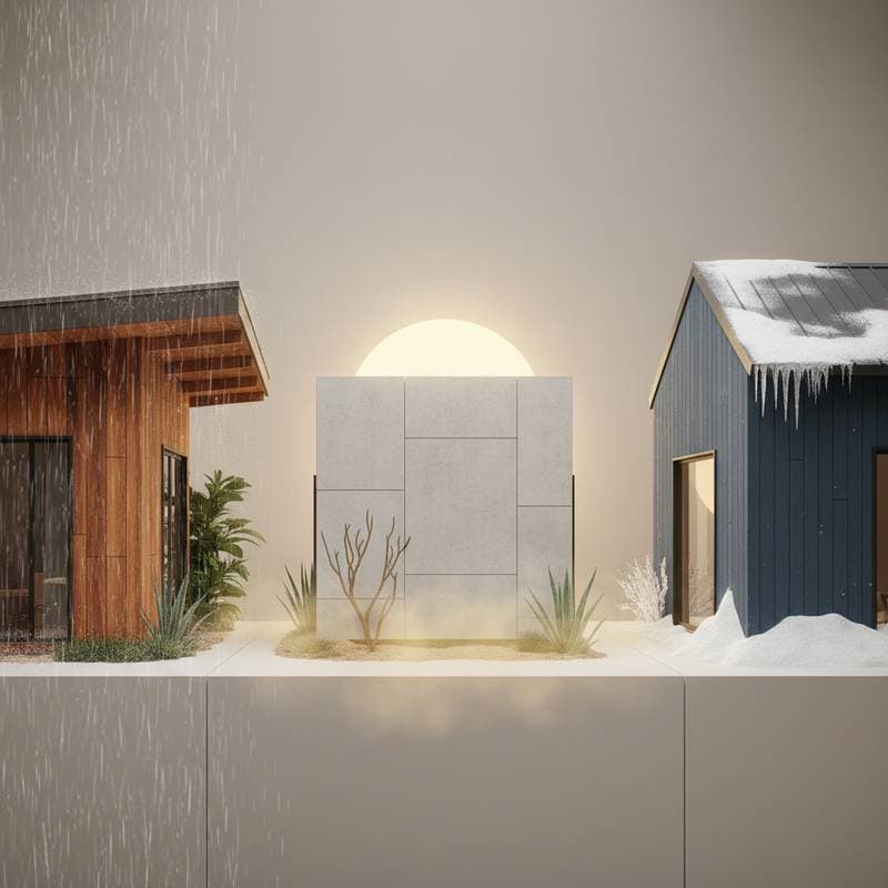 Image for Matching Siding Materials to Your Regional Weather