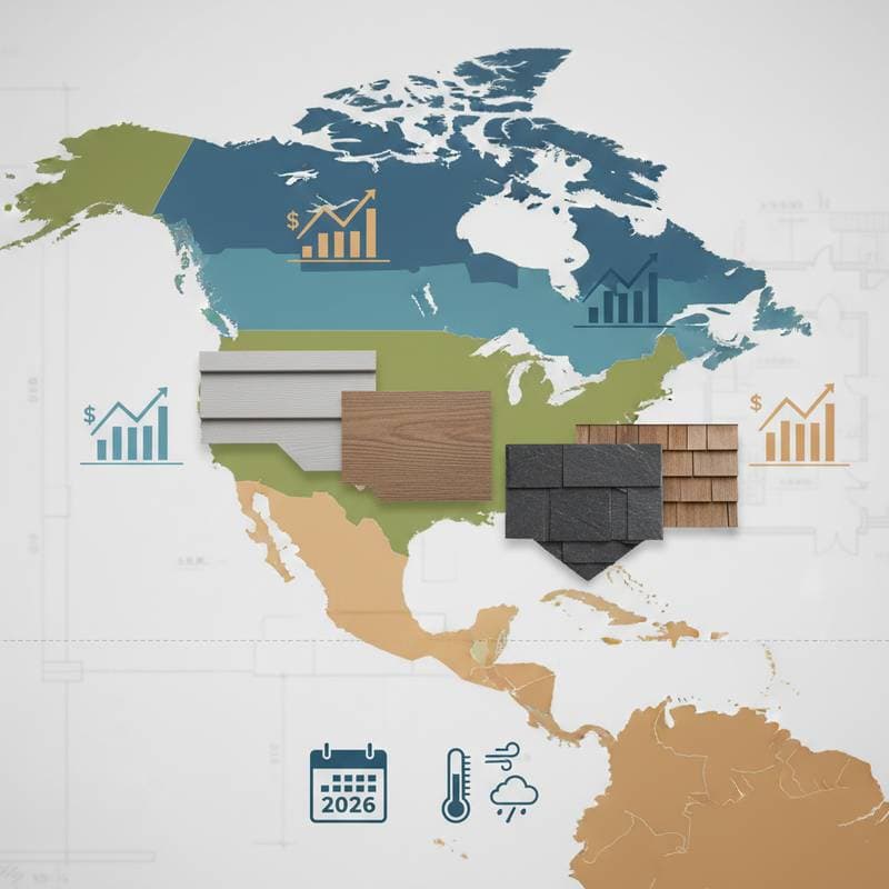 Featured image for Climate Zones Drive Siding Costs $6-15 Per Sq Ft
