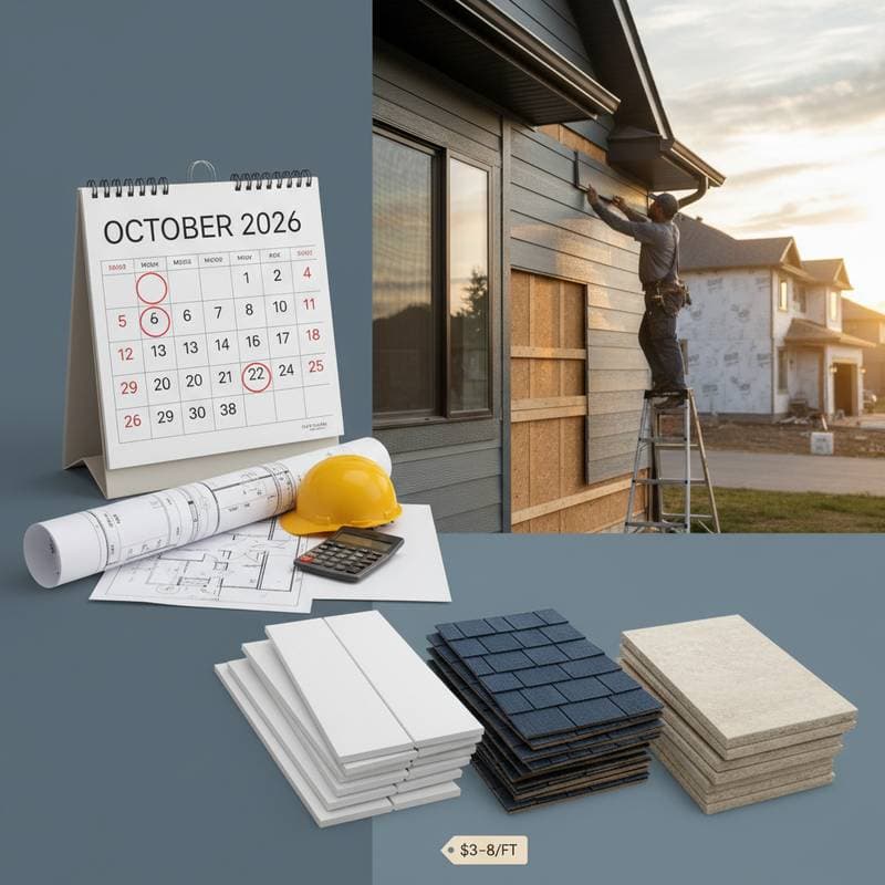 Featured image for Lead Times Add $3-8 Per Foot to 2026 Siding Jobs