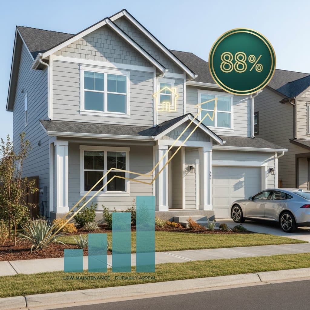 Featured image for Fiber Cement Siding Recovers 88% at Resale