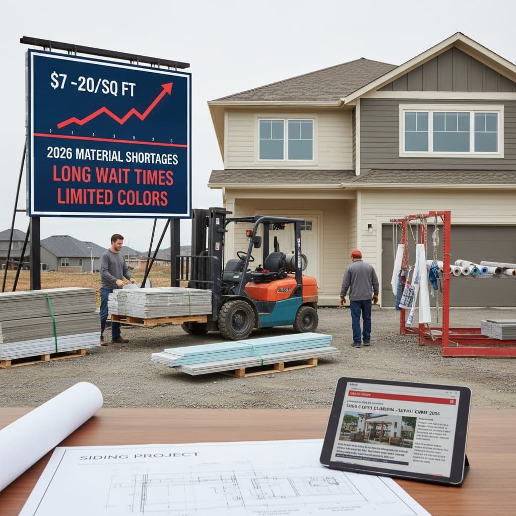 Featured image for 2026 Siding Costs Hit $7-$20 Per Square Foot