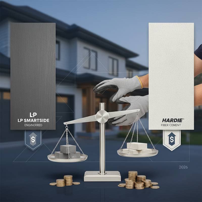 Image for LP SmartSide Costs $2-3 Less Per Foot Than Hardie