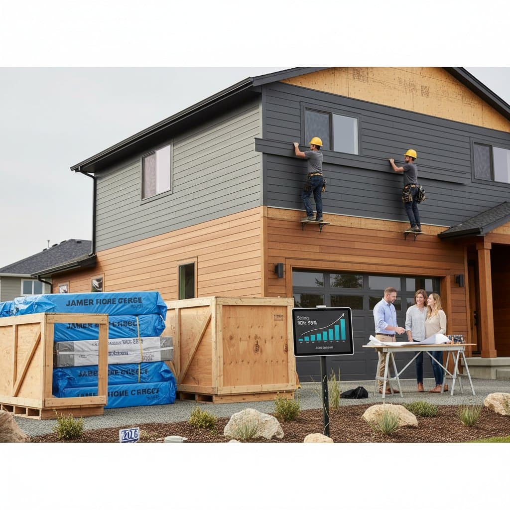 Featured image for Fiber Cement Shortage Pushes Siding ROI to 95 Percent