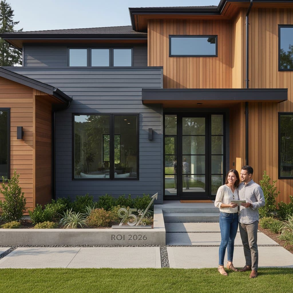 Featured image for Fiber Cement Siding Hits 95% ROI in 2026 Market