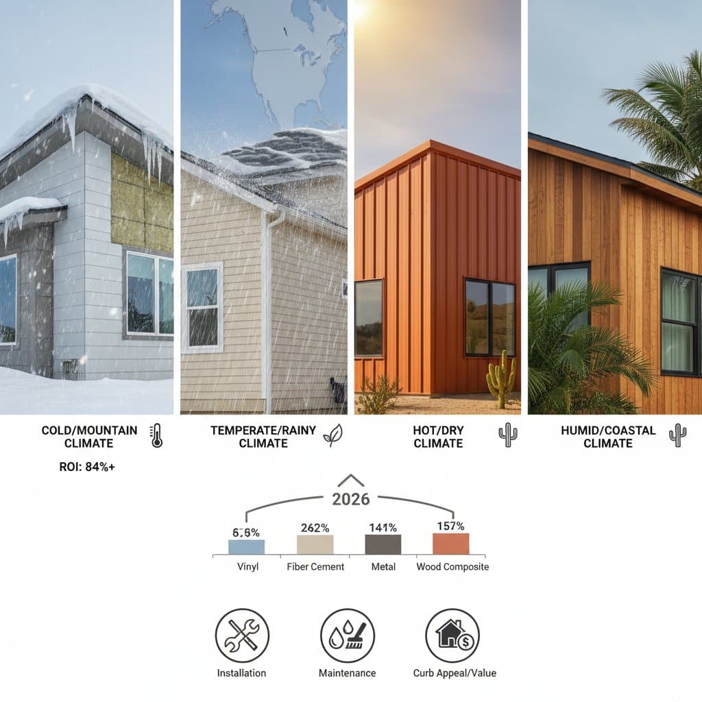 Featured image for Siding ROI Hits 84% When Matched to Climate Zone