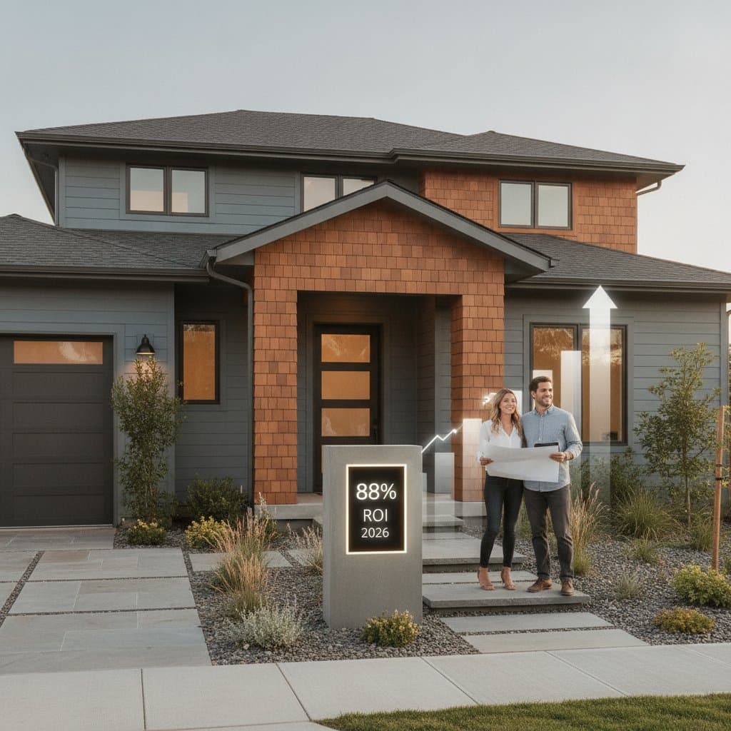 Featured image for Fiber Cement Siding Returns 88% at Resale in 2026