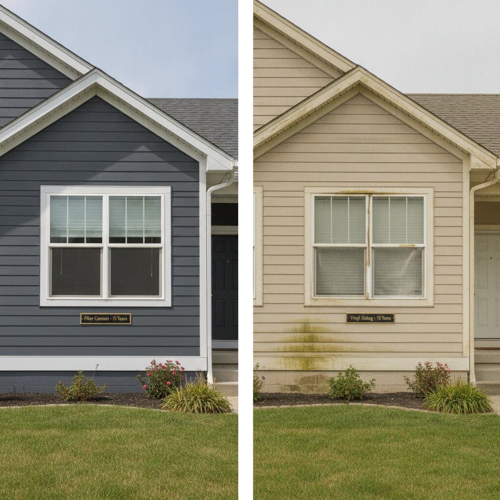 Featured image for Fiber Cement Outlasts Vinyl in 15-Year Field Study