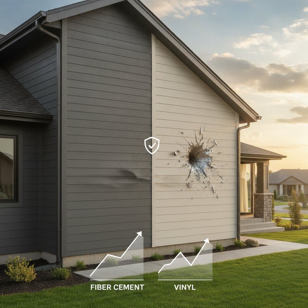 Featured image for Fiber Cement Beats Vinyl in Hail Insurance Claims
